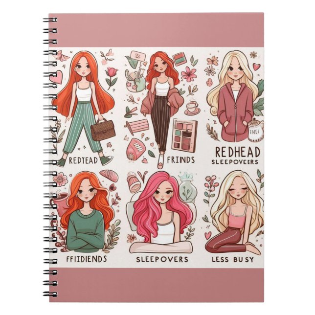 Caderno Espiral Notebook Sleepover Bliss (Frente)
