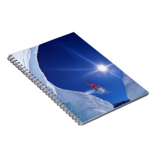 Caderno Espiral Notebook-Snowboarder