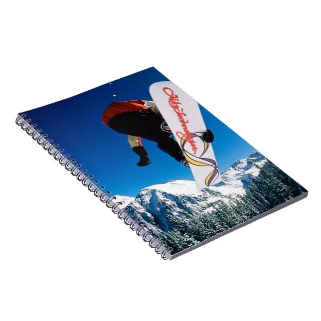 Caderno Espiral Notebook-Snowboarder (Lado Direito)