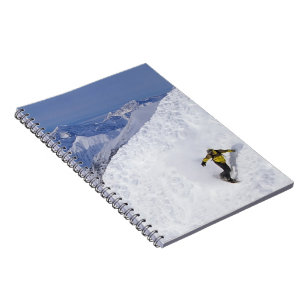 Caderno Espiral Notebook-Snowboarder