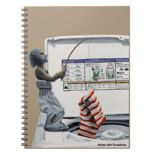 Caderno Espiral Notebook Sock Criminal Fisheries Fantasy Spiral