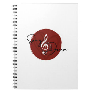 Caderno Espiral Notebook Song_Drum Aether Spiral