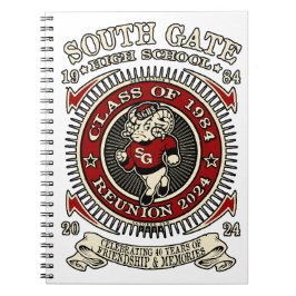 Caderno Espiral Notebook South Gate Segundo grau Ramsey