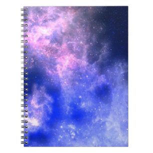 Caderno Espiral Notebook Space Galaxy Impressão