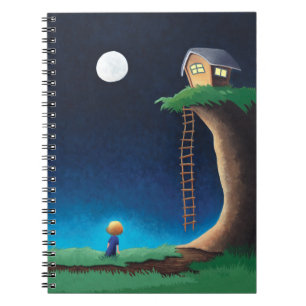 Caderno Espiral Notebook Spiral Da Noite Da Lua