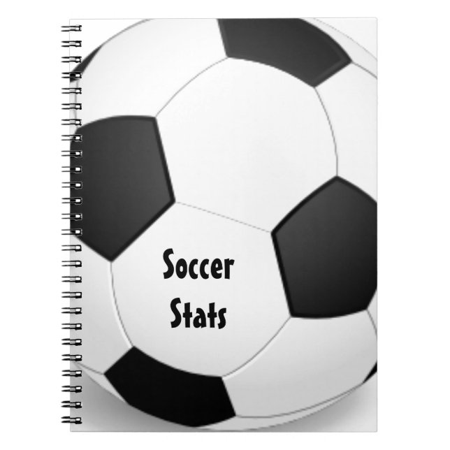 Caderno Espiral Notebook Spiral De Futebol (Frente)