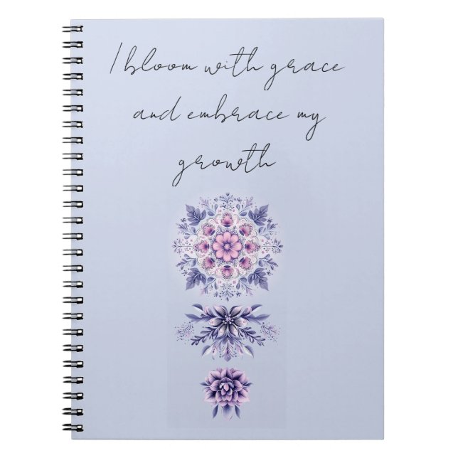 Caderno Espiral Notebook Spiral de Serenity Mandala (Frente)