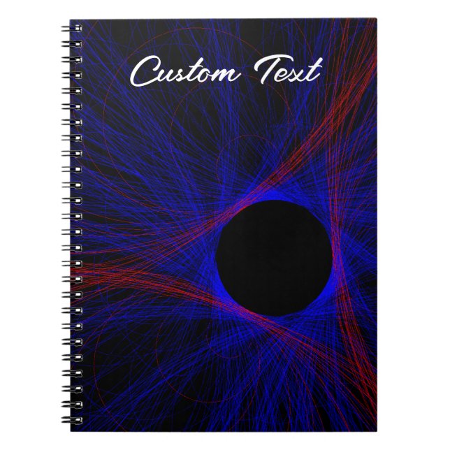 Caderno Espiral Notebook Spiral Geométrico com Triângulo Acento (Frente)