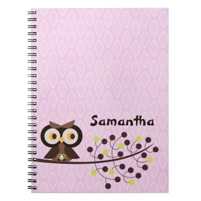 Caderno Espiral Notebook Spiral Noturno Da Floresta (Frente)