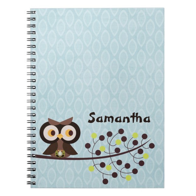 Caderno Espiral Notebook Spiral Noturno Da Floresta (Frente)