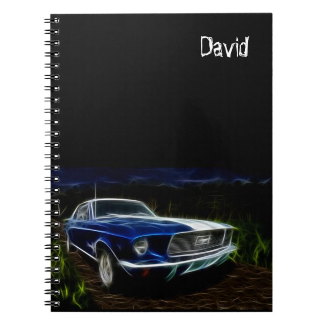 Caderno Espiral Notebook Spiral Personalizado (Frente)