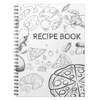 Caderno Espiral Notebook Spiral RECIPE