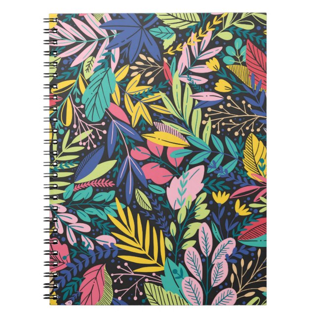 Caderno Espiral Notebook Spring Flowers (Frente)