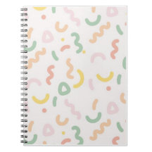 Notebook Sprinkle Fun Spiral