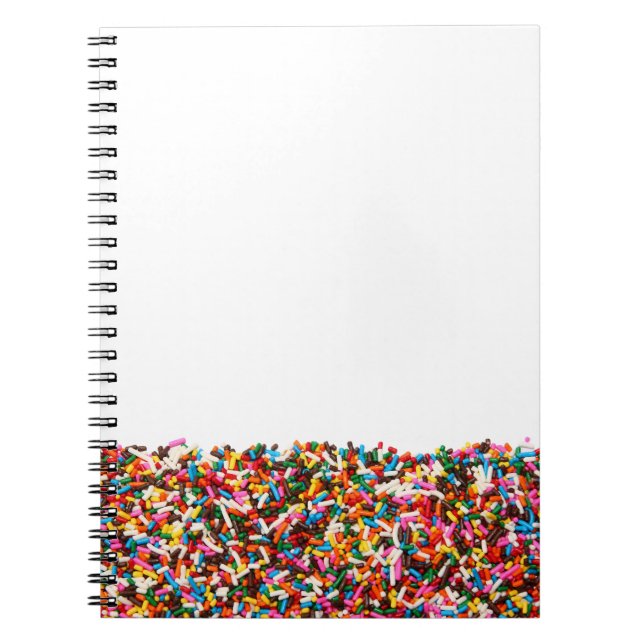 Caderno Espiral Notebook Sprinkles (Frente)