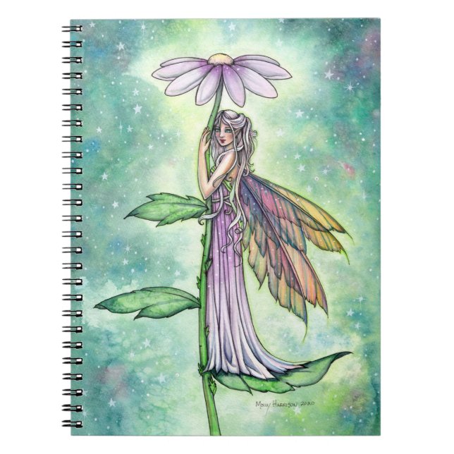 Caderno Espiral Notebook Starry Garden Watercolor (Frente)