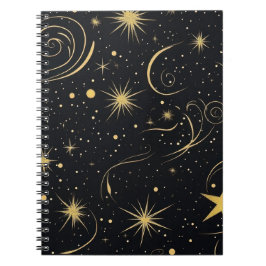 Caderno Espiral Notebook Starry Night
