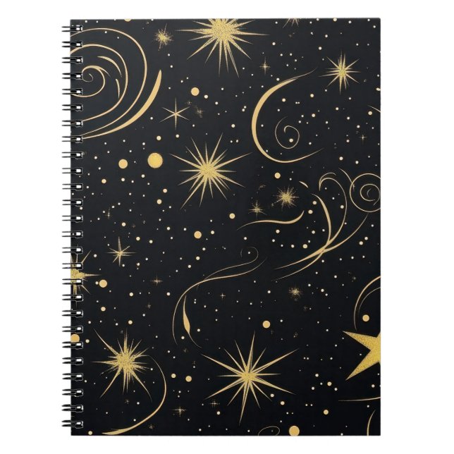 Caderno Espiral Notebook Starry Night (Frente)