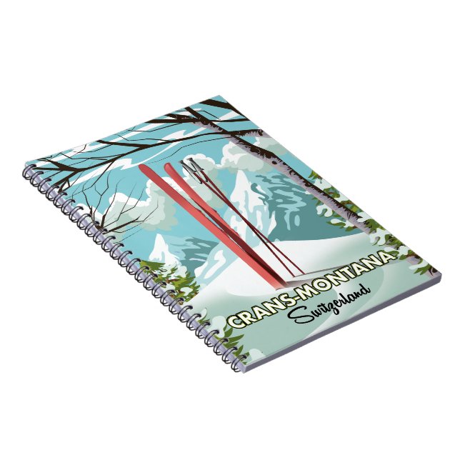 Caderno Espiral Notebook Stoos Suiça (Lado Direito)