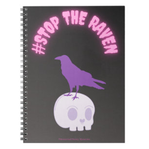 Caderno Espiral notebook #stoptheraven
