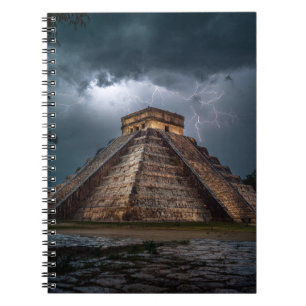 Caderno Espiral Notebook Stormlit Chichen Itza