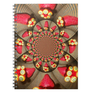 Caderno Espiral Notebook Strawberry inspirado mais recente