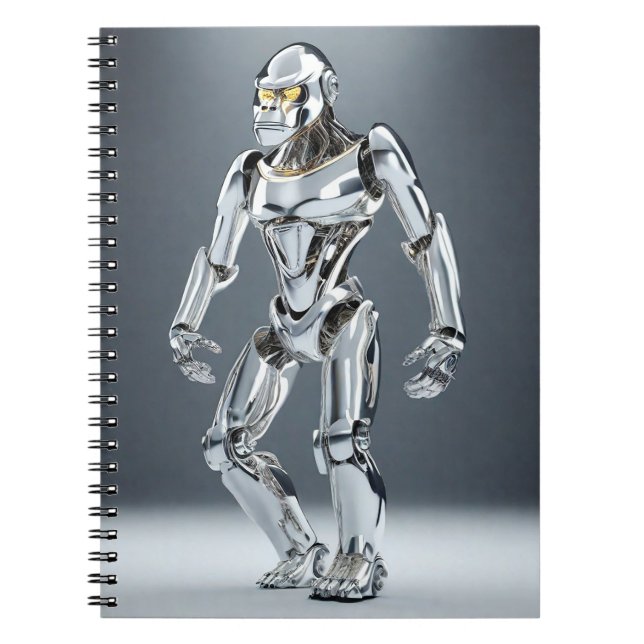 Caderno Espiral Notebook Strong As Steel Ape v2 (Frente)
