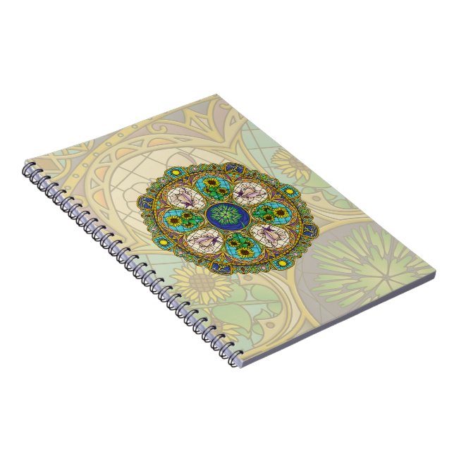 Caderno Espiral Notebook Summer Nouveau (Lado Direito)