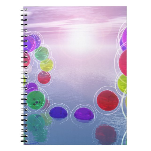 Caderno Espiral Notebook Suns em seus cursos (Frente)