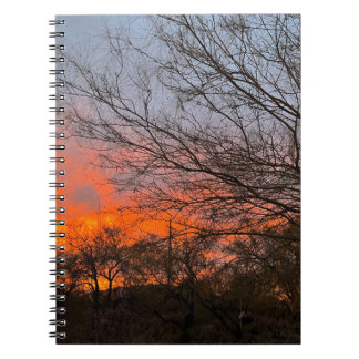 Caderno Espiral Notebook Sunset