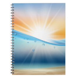 Caderno Espiral Notebook Sunset