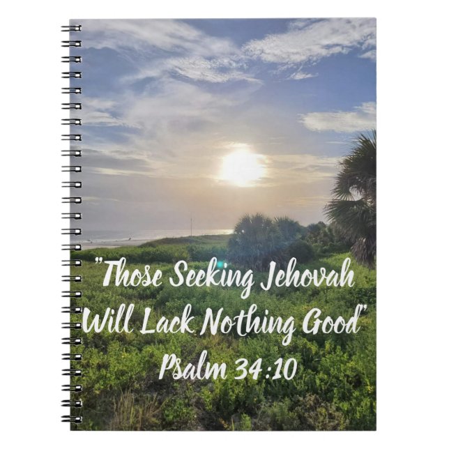 Caderno Espiral Notebook Sunset Beach (Frente)