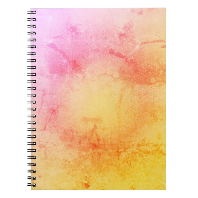 Caderno Espiral Notebook Sunset Watercolor (Frente)
