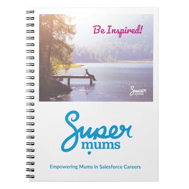 Caderno Espiral Notebook Supermums Spiral Photo - Inspirado (Frente)