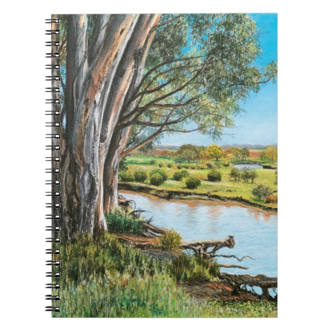 Caderno Espiral Notebook - "Survey a Sunlit Plain" (Frente)