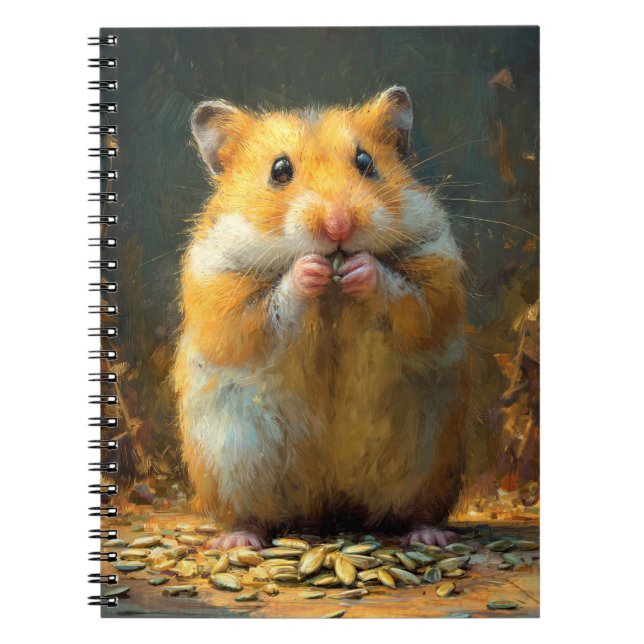 Caderno Espiral Notebook Sweet Hamster (Frente)