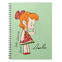 Caderno Espiral Notebook "Sweet Melody of Love"
