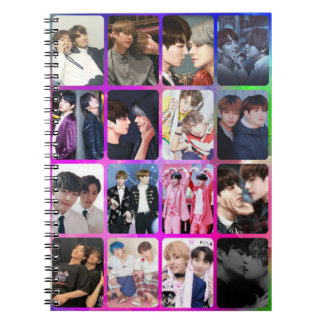 Caderno Espiral Notebook Taekook