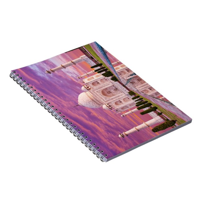 Caderno Espiral Notebook Taj Mahal Spiral (Lado Direito)