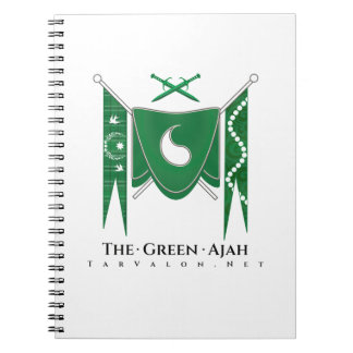 Caderno Espiral Notebook TarValon.Net Green Regalia