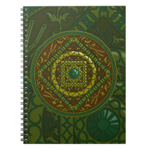 Caderno Espiral Notebook Taurus Mandala