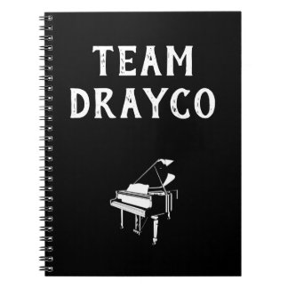 Caderno Espiral Notebook Team Drayco Spiral Bound