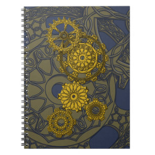 Caderno Espiral Notebook Tecido