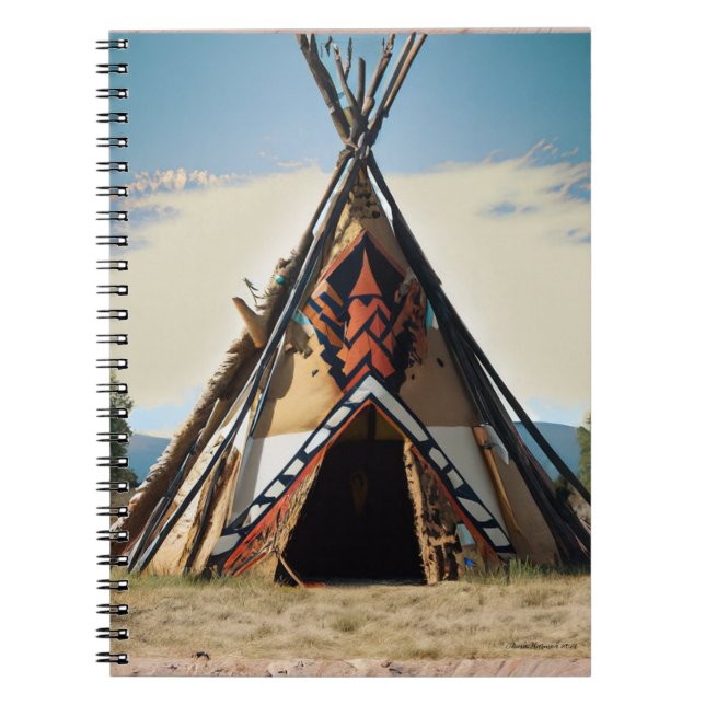Caderno Espiral Notebook Teepee Spiral (Frente)
