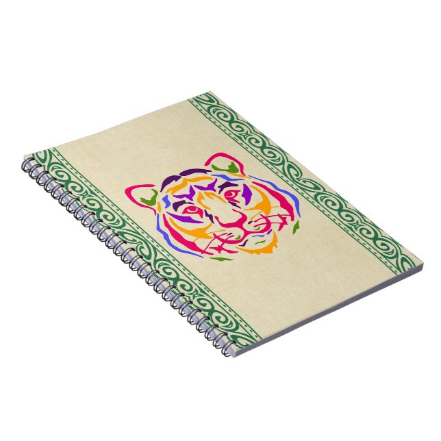Caderno Espiral Notebook Tiger (Lado Direito)
