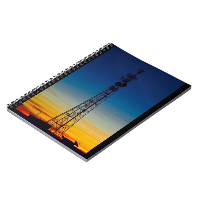 Caderno Espiral Notebook Torre Silhouset (Left Side)