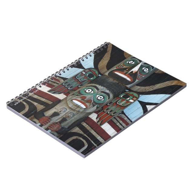 Caderno Espiral Notebook Totem Pole (Left Side)