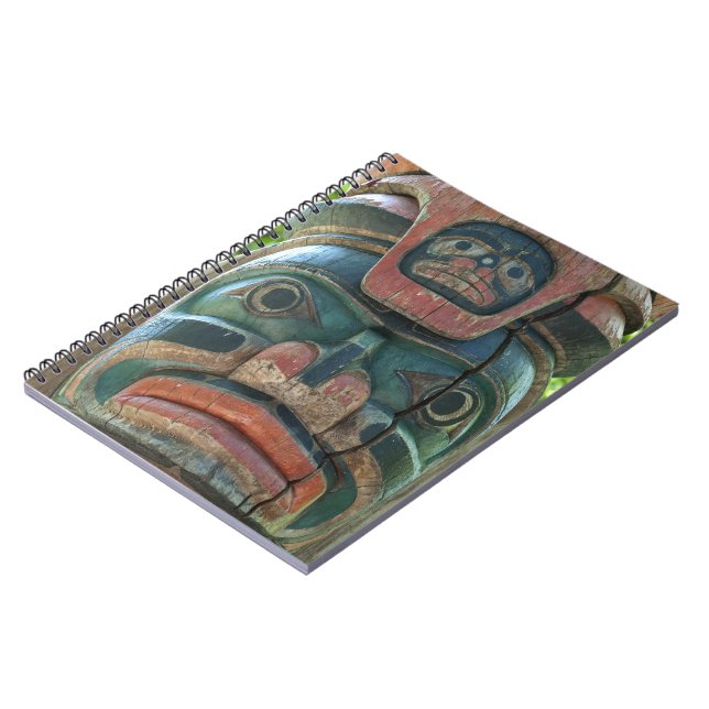 Caderno Espiral Notebook Totem Pole (Left Side)