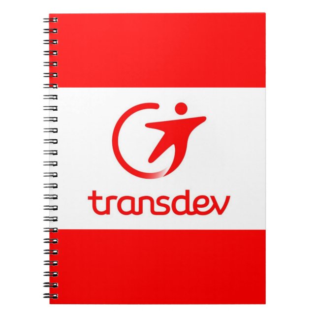 Caderno Espiral Notebook Transdev (Frente)
