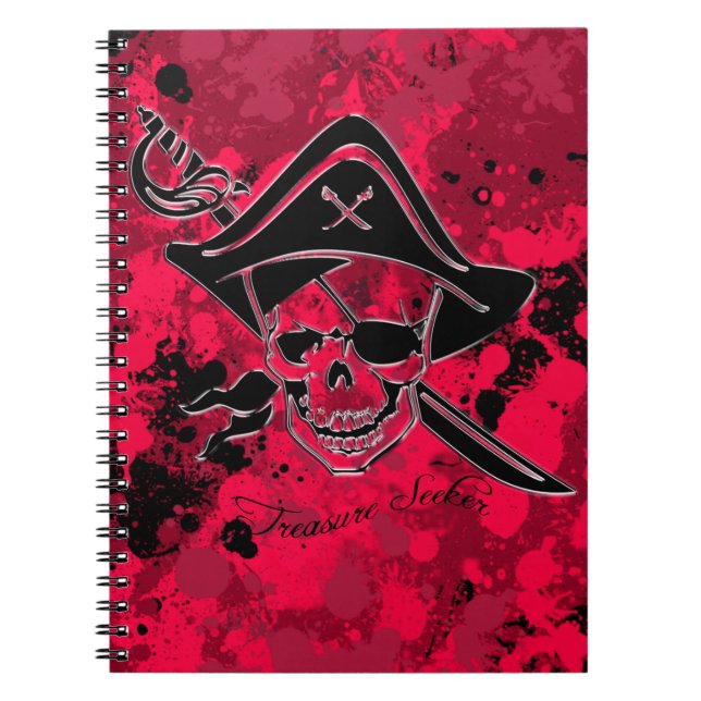 Caderno Espiral Notebook Treasure Seeker (Frente)